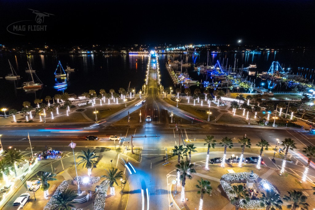 St. Augustine Nights of Lights historic downtown